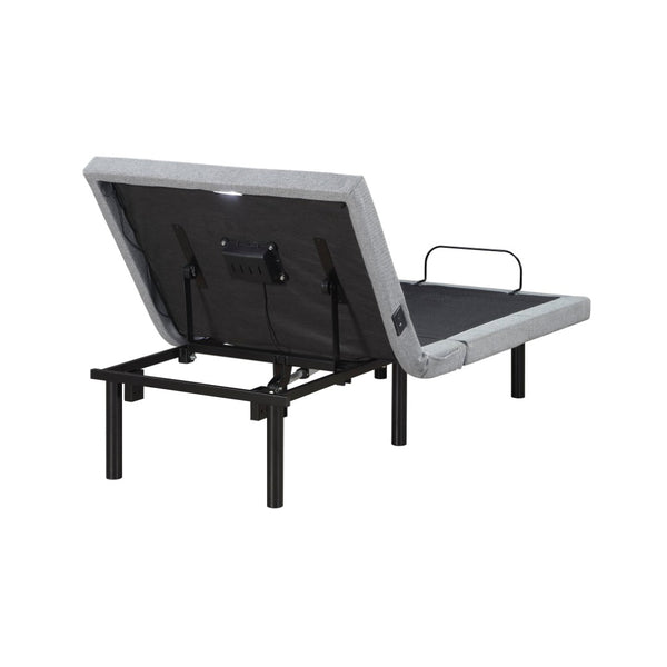 English Elm Twin Xl Adjustable Base with Zero Gravity Massage Usb Ports Led Light Metal Frame B011P539551