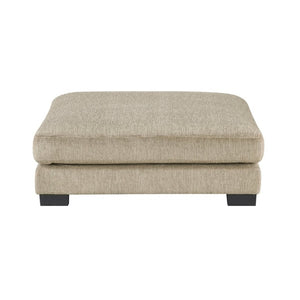 English Elm Contemporary Brown Microfiber Modular Ottoman Plush Foam Seating for Living Room B011P541121