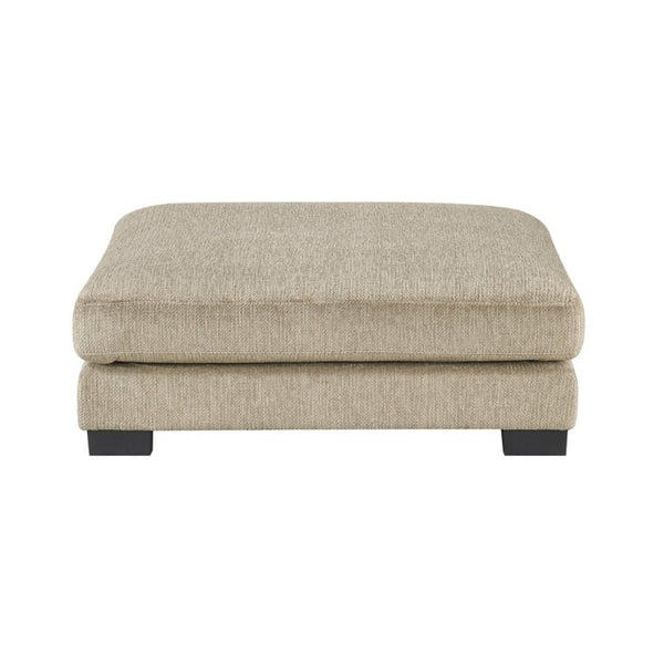English Elm Contemporary Brown Microfiber Modular Ottoman Plush Foam Seating for Living Room B011P541121
