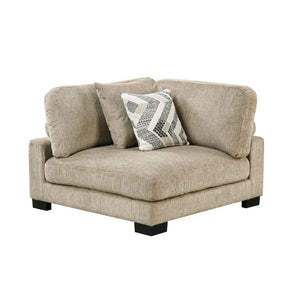 English Elm Contemporary Modular Corner Seat Microfiber Upholstered Pocket Coil Living Room Sofa B011P541128