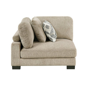English Elm Contemporary Modular Corner Seat Microfiber Upholstered Pocket Coil Living Room Sofa B011P541128