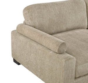 English Elm Contemporary Modular Corner Seat Microfiber Upholstered Pocket Coil Living Room Sofa B011P541128