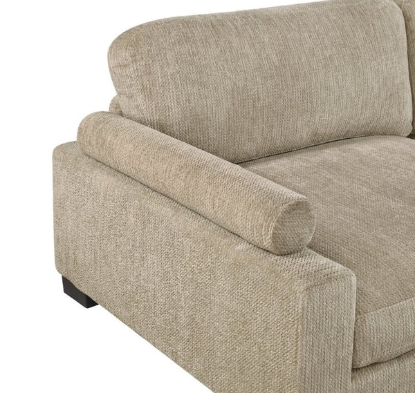English Elm Contemporary Modular Corner Seat Microfiber Upholstered Pocket Coil Living Room Sofa B011P541128