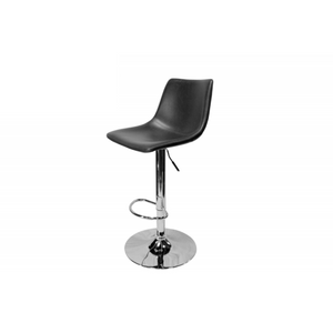 English Elm Faux Leather Swivel Barstools Set of Two Adjustable Chrome Base Counter Seating B011P545313