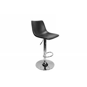 English Elm Faux Leather Swivel Barstools Set of Two Adjustable Chrome Base Counter Seating B011P545313