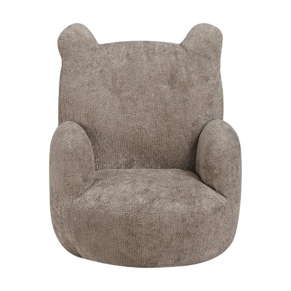 English Elm Beautiful Bear Shaped Toddler Armchair Soft Chenille Upholstery Plywood Frame Nursery Seat B011P548158