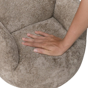 English Elm Beautiful Bear Shaped Toddler Armchair Soft Chenille Upholstery Plywood Frame Nursery Seat B011P548158