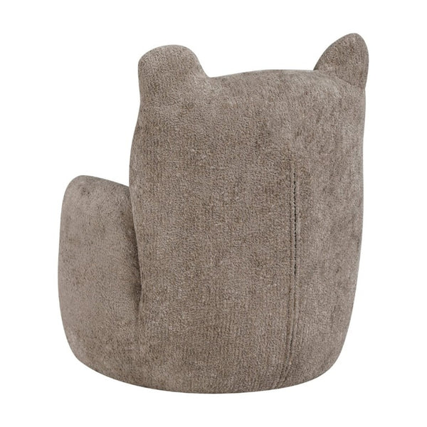 English Elm Beautiful Bear Shaped Toddler Armchair Soft Chenille Upholstery Plywood Frame Nursery Seat B011P548158