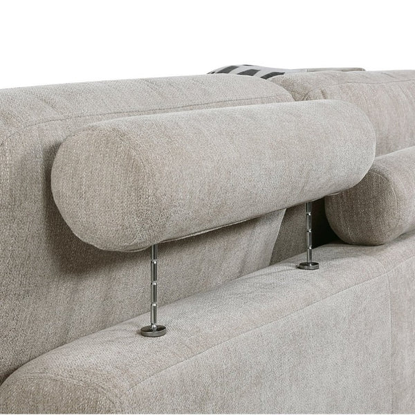 English Elm Modern Tufted Chenille Armless Chair Modular Sectional Seat for Living Room Decor B011P555727