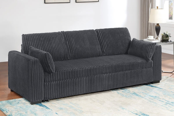 English Elm Sleeper Sofa with Pull Out Bed Corduroy Upholstered Contemporary Living Room Couch B011P556631