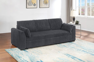 English Elm Sleeper Sofa with Pull Out Bed Corduroy Upholstered Contemporary Living Room Couch B011P556631