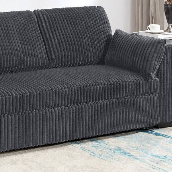 English Elm Sleeper Sofa with Pull Out Bed Corduroy Upholstered Contemporary Living Room Couch B011P556631