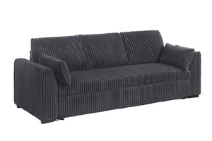 English Elm Sleeper Sofa with Pull Out Bed Corduroy Upholstered Contemporary Living Room Couch B011P556631