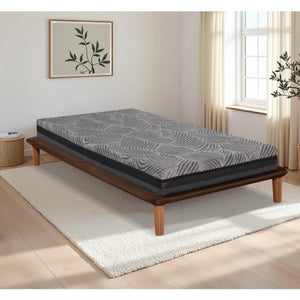 English Elm 6 Inch Twin Gel Memory Foam Mattress Cooling Knitted Cover Bunk Bed Guest Room B011P560992