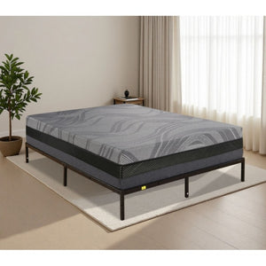 English Elm 14 Inch California King Gel Memory Foam Mattress Three Layer Plush Bed in Box B011P561021