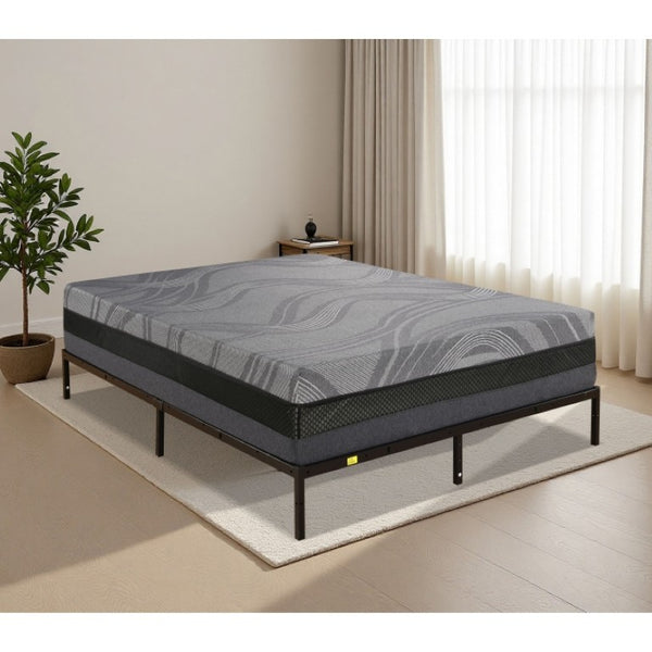 English Elm 14 Inch Queen Gel Memory Foam Mattress Plush Cooling Layers Bed in Box Relief B011P561027