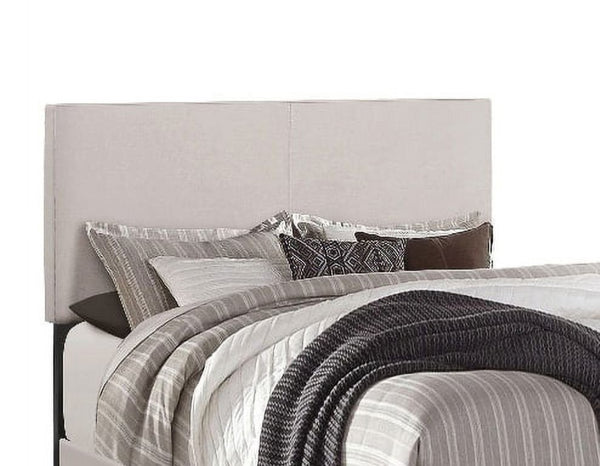 English Elm Khaki Linen Wingback Twin Bed Solid Rubberwood Frame for Guest or Kids Room Khaki B011P562565