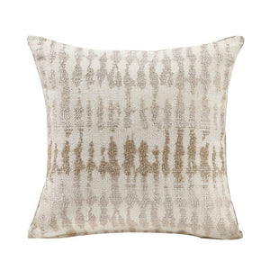 English Elm Beautiful Chenille 3-Seater Sofa with Pocket Coil Support and Reversible Cushions Beige B011P564801