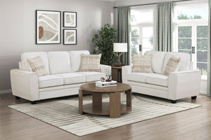 English Elm Beautiful Chenille 3-Seater Sofa with Pocket Coil Support and Reversible Cushions Beige B011P564801