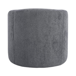 English Elm Luxury Barrel Swivel Accent Chair Microfiber Upholstered with Pocket Coil Foam Seating Dark Gray B011P566908