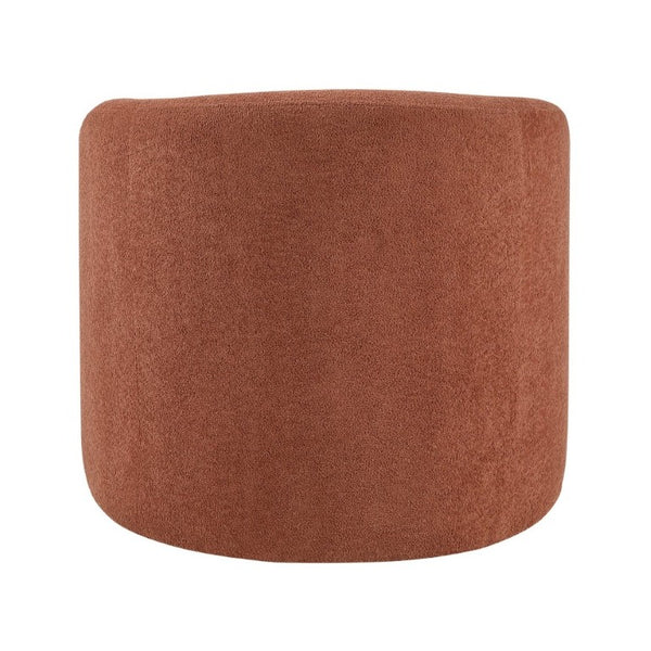 English Elm Luxury Barrel Swivel Accent Chair Microfiber Upholstered with Pocket Coil Foam Seating Rust B011P566911