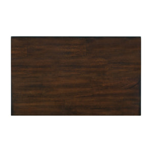 English Elm Nightstands Set of Two Mango Veneer Warm Brown Finish with Dovetail Drawers Bedroom B011P567012
