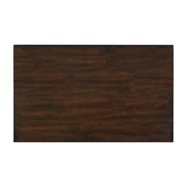 English Elm Nightstands Set of Two Mango Veneer Warm Brown Finish with Dovetail Drawers Bedroom B011P567012