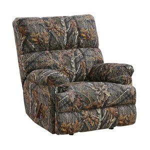 English Elm Modern Camouflage Microfiber Gliding Recliner with Pocket Coil Cushioning for Den or Man Cave B011P569518