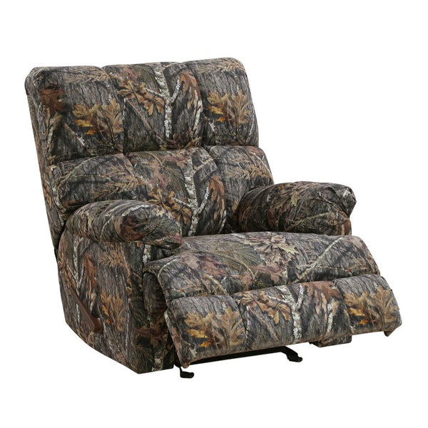 English Elm Modern Camouflage Microfiber Gliding Recliner with Pocket Coil Cushioning for Den or Man Cave B011P569518