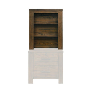 English Elm Bed Eastern King Coastal Platform with Faux Cane Headboard in Airy White Metal Oak Engineered Wood 79.5 L x 96 W x 57.5 H B011P572603