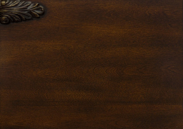 English Elm Nightstands Traditional Cherry Pair with Acanthus Carvings and Dovetail Drawers Bedroom B011P572621