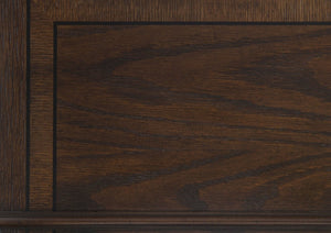 English Elm Arm Chairs Traditional Formal Dining Set of 4 Oak Veneer Dark Finish Carved Wood B011P572760