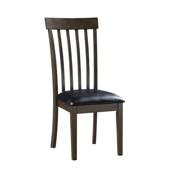 English Elm Side Chairs Set of 8 Velvet Upholstered with Chrome Legs for Elegant Dining Rooms Black Engineered Wood 18 L x 22 W x 40 H B011P572890