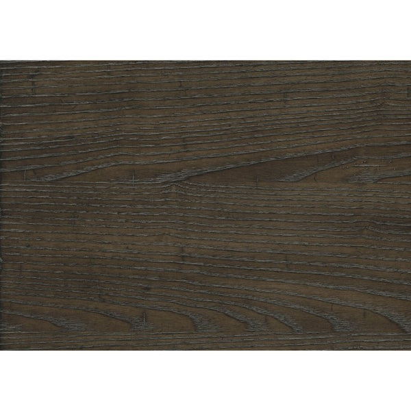 English Elm Arm Chairs with Ash Veneer Frame and Gray Polyester Seat for Transitional Dining Rooms B011P572904