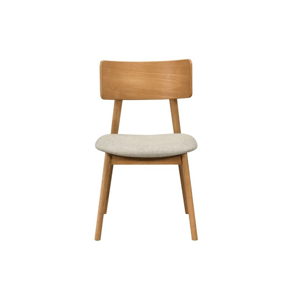 English Elm Dining Table with Ash Veneer Top and Oak Finish Seats Six Mid-Century Modern Style B011P572915