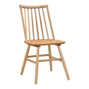 English Elm Side Chairs Set of 8 Distressed Wood Frame Farmhouse Dining Seating Polyester Seat Oak 18 L x 23.5 W x 34.5 H B011P572916