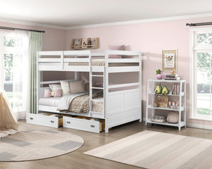 English Elm Nightstands Youth Cottage Set of 2 with Beadboard Accents and Bow Front Drawers 37.5 L x 20.5 W x 9 H B011P572944