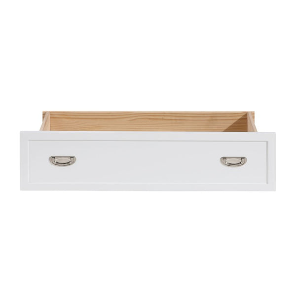 English Elm Nightstands Youth Cottage Set of 2 with Beadboard Accents and Bow Front Drawers 37.5 L x 20.5 W x 9 H B011P572944