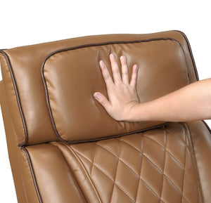 English Elm Power Recliner Chair with LED Ambient Lighting USB Ports and Adjustable Headrest B011P574418