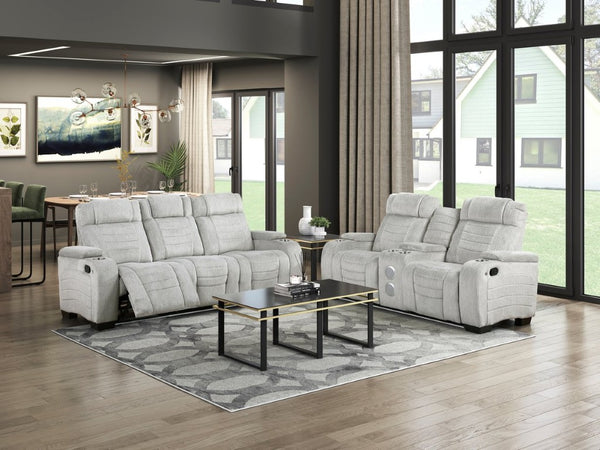English Elm Sofa Mid-Century Velvet Upholstered with Walnut Legs and Pocket Coil Cushion Support Light Gray Engineered Wood 84 L x 37.5 W x 41 H B011P574427