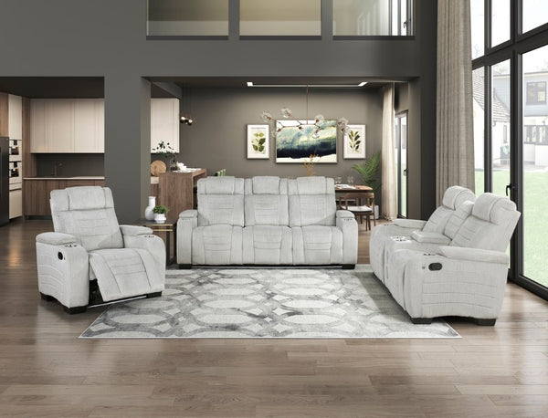 English Elm Reclining Wall Hugger Chair with LED Base Hidden Storage and Microfiber Cushioned Seat B011P574429