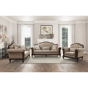 English Elm Love Seat Chenille Upholstered Loveseat with Pocket Coil Support for Modern Living Multi 68 x 37.5 x 44 B011P574442