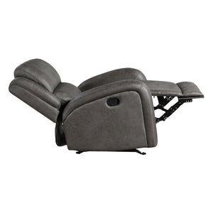 English Elm Rocker Recliner with Pocket Coil Support and Microfiber Upholstery for Living Rooms B011P574454