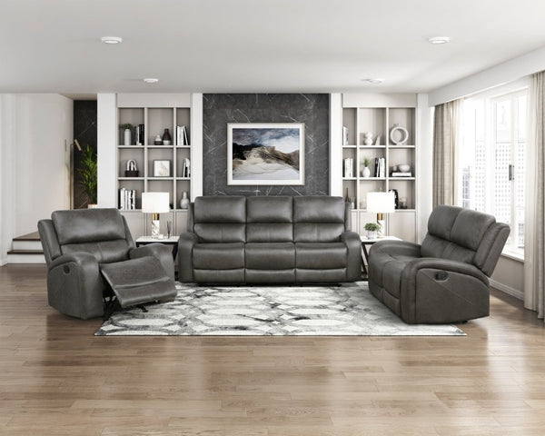 English Elm Rocker Recliner with Pocket Coil Support and Microfiber Upholstery for Living Rooms B011P574454