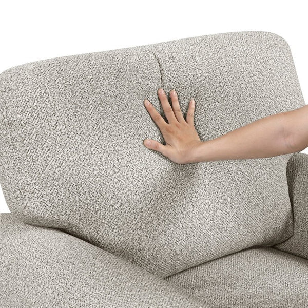 English Elm Sofa Gray Chenille Upholstered Modern Living Room Piece with Pocket Coil Support B011P574458