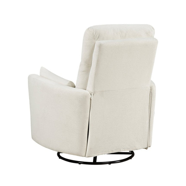 English Elm Reclining Wall Hugger Chair Microfiber Pocket Coil Foam Seat Modern Living Room Beige 35 L x 38 W x 40.5 H B011P574471