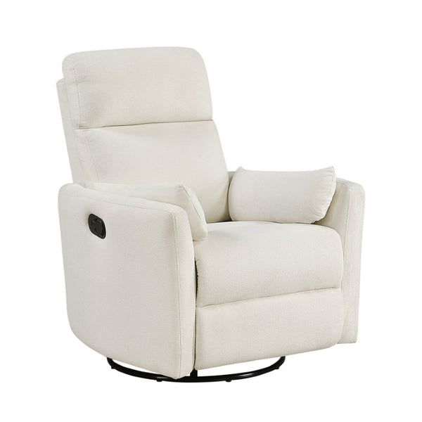 English Elm Reclining Wall Hugger Chair Microfiber Pocket Coil Foam Seat Modern Living Room Beige 35 L x 38 W x 40.5 H B011P574471