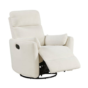 English Elm Reclining Wall Hugger Chair Microfiber Pocket Coil Foam Seat Modern Living Room Beige 35 L x 38 W x 40.5 H B011P574471