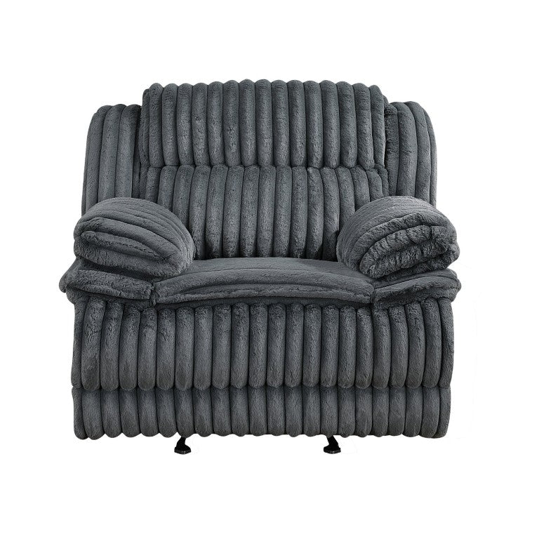 English Elm Glider Recliner Oversized Corduroy Lounge Chair with Pocket Coil Support for Any Room B011P575211