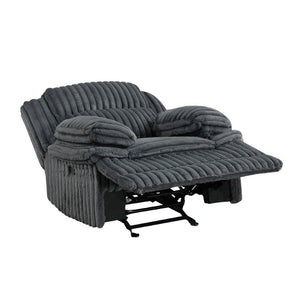 English Elm Glider Recliner Oversized Corduroy Lounge Chair with Pocket Coil Support for Any Room B011P575211